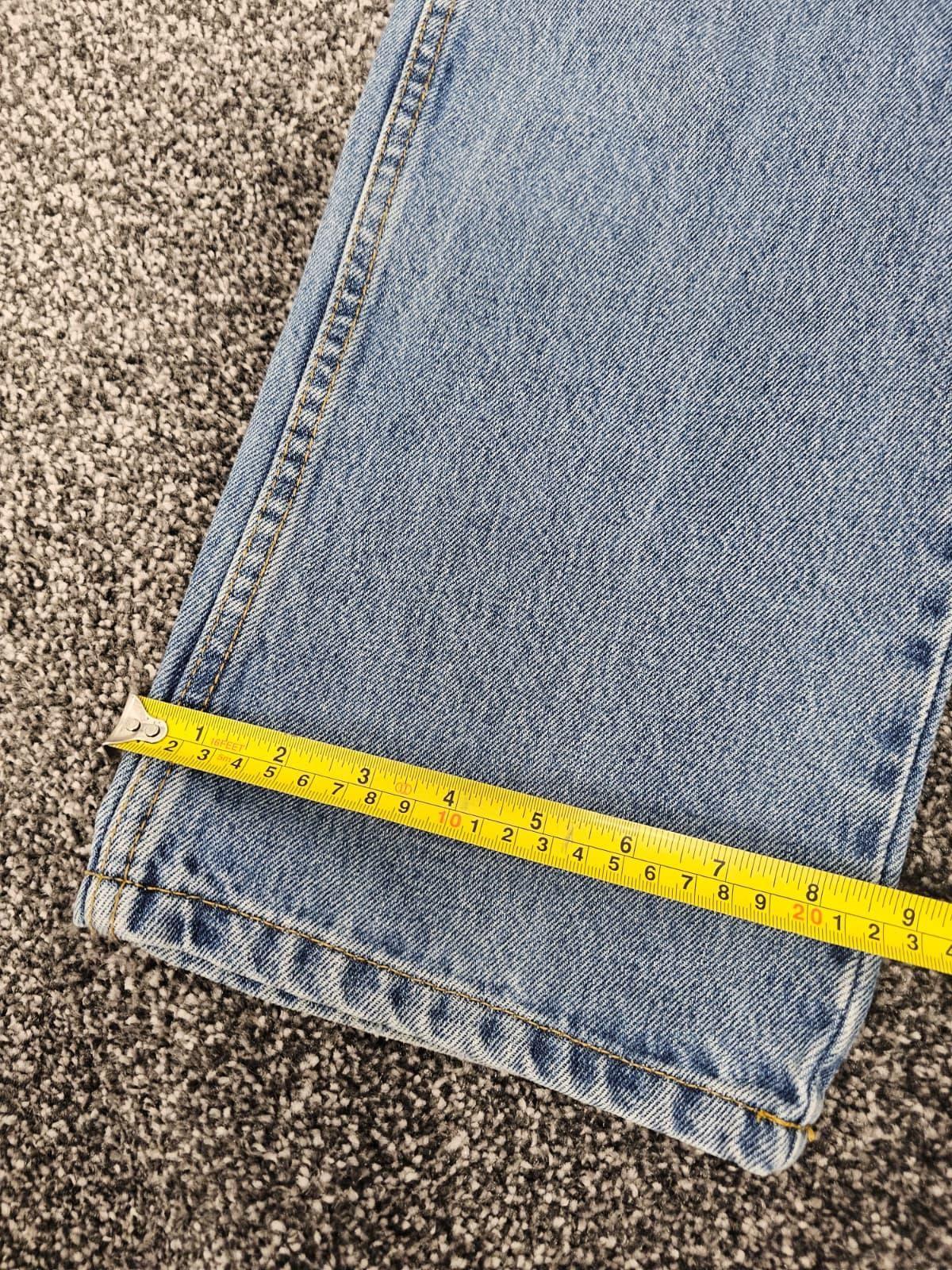 Wrangler Men's Straight Fit Light Blue Wash Denim Jeans/Pants - W38/L29