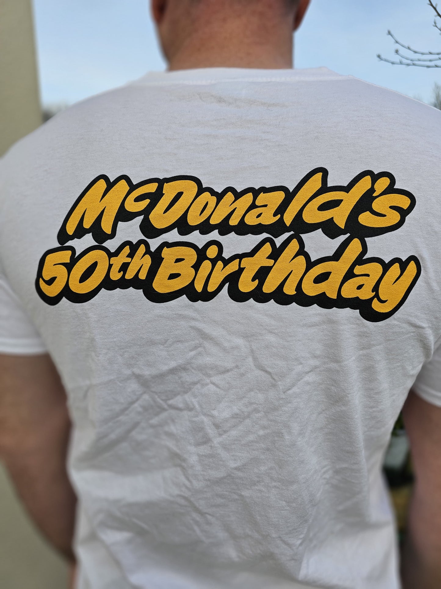 Mcdonalds 50th Birthday Limited Edition T-Shirt Unisex - M/Medium