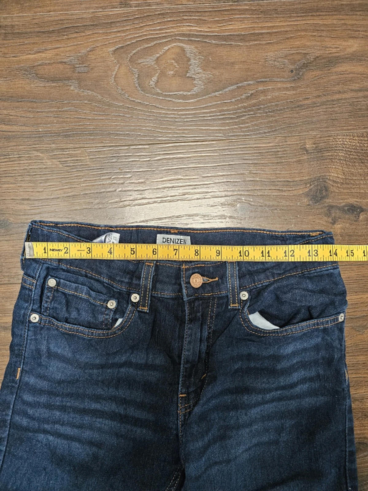 Levi's Teens/Mens Blue Jeans Slim Stretch Fit W28/27L Denim Trousers Bottoms