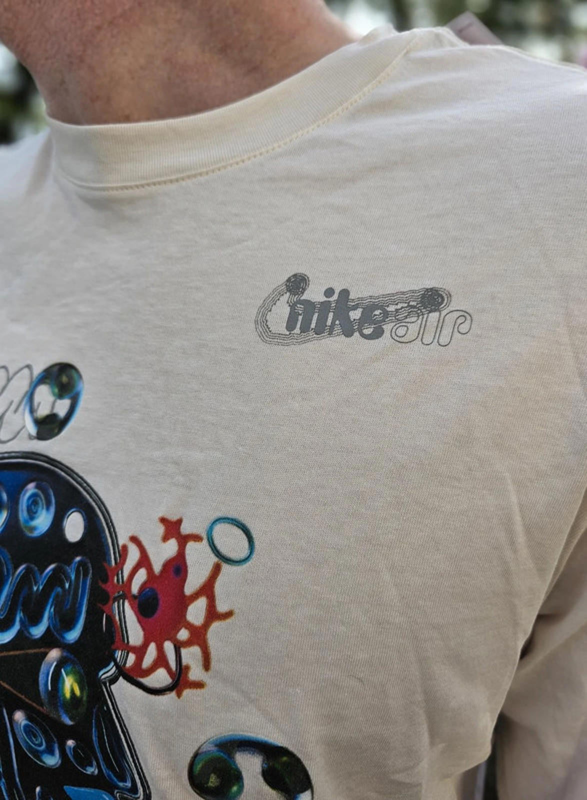 Nike Air Long Sleeve Printed Graphic T-Shirt New WIth Tags - L/Large**