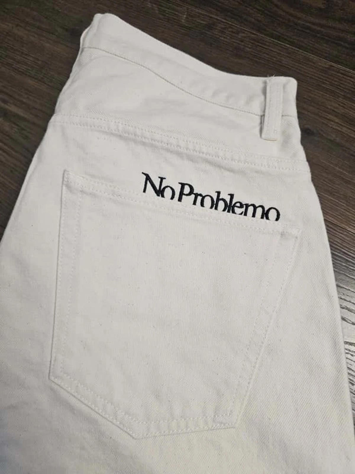 No Problemo Mens Jean Jorts Shorts - W34/L13