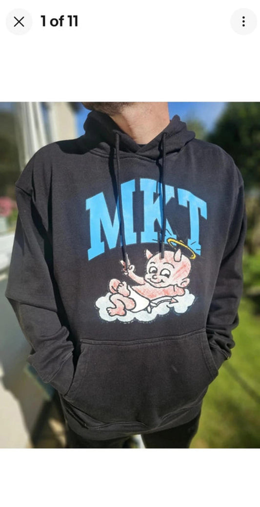Brand New Market MKT Black Devil Hoodie - L/Large