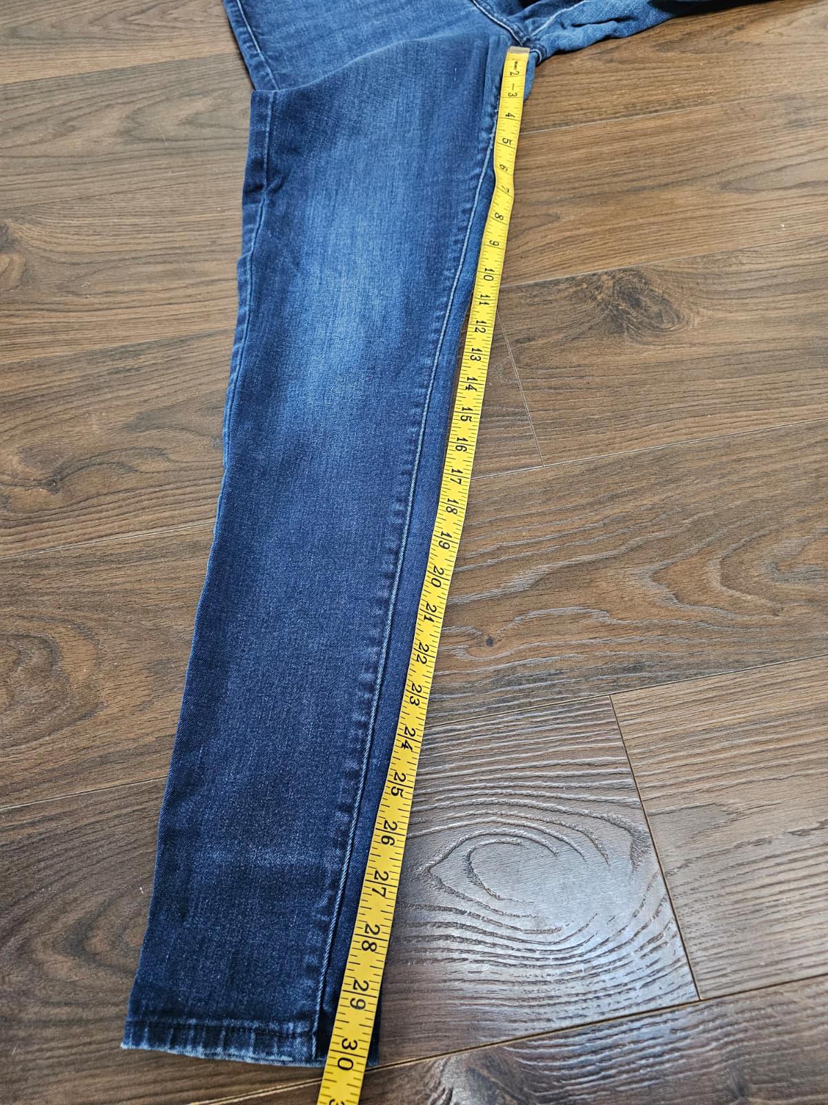Levi's Womens Blue Jeans 710 Super Skinny Fit W29/30L Denim Trousers Bottoms
