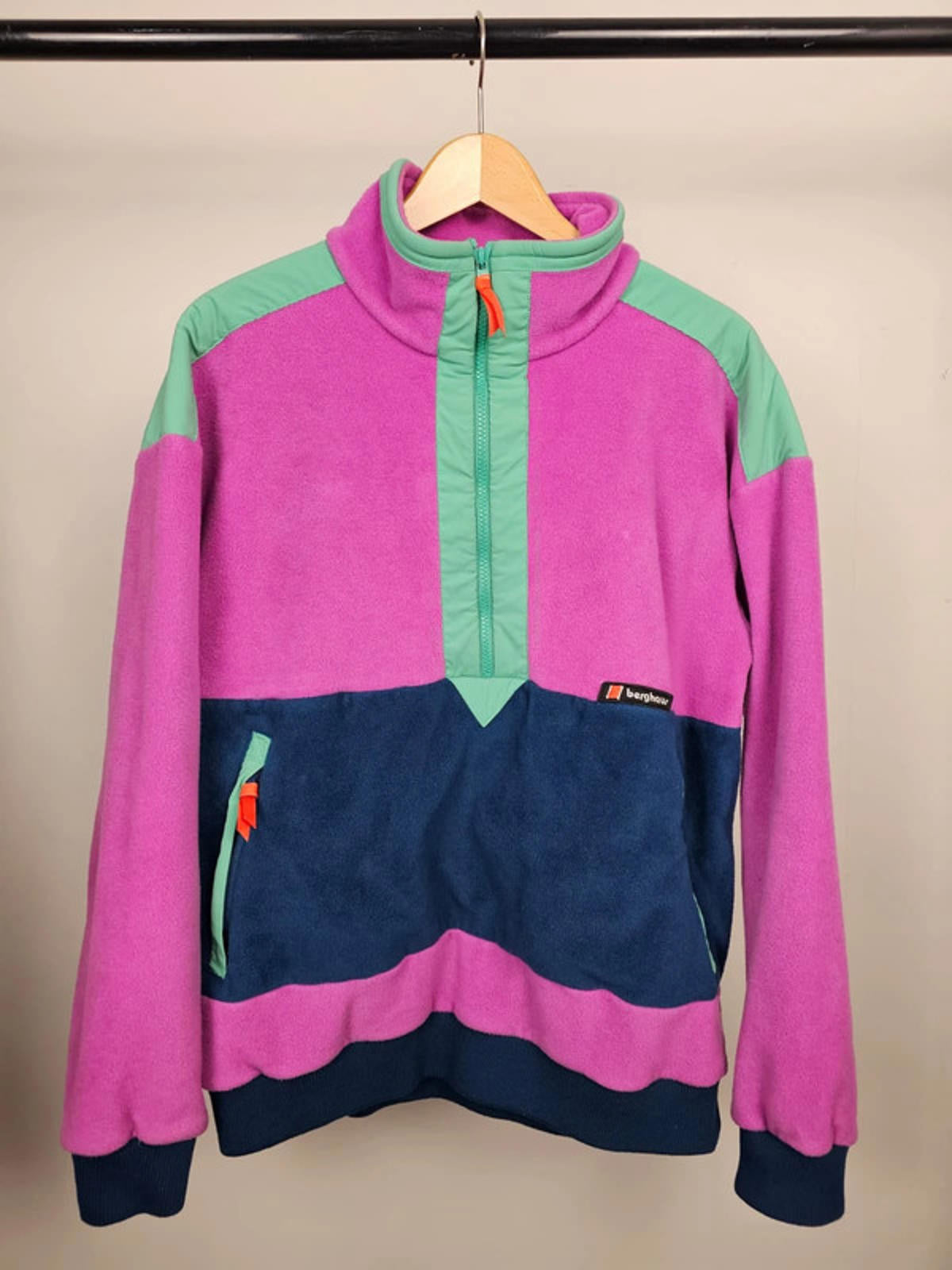Berghaus Womens Icefall 1/2 Zip Pullover Fleece Jumper - M/Medium