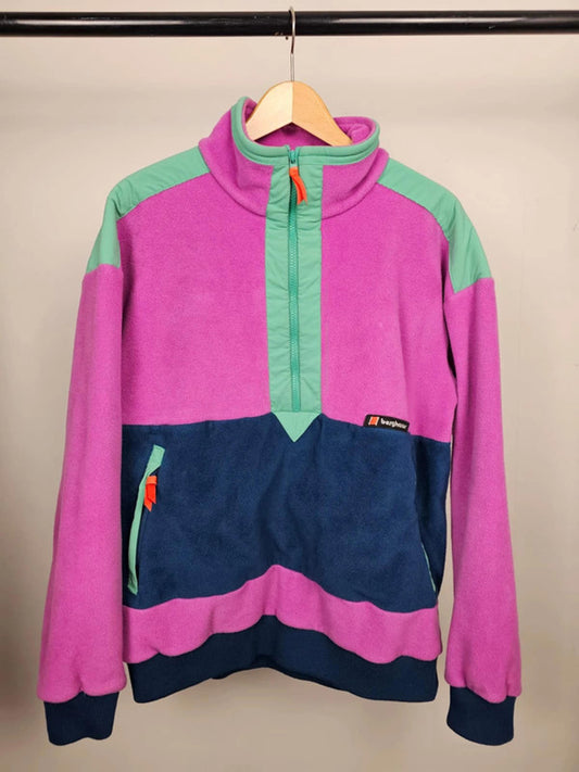 Berghaus Womens Icefall 1/2 Zip Pullover Fleece Jumper - M/Medium