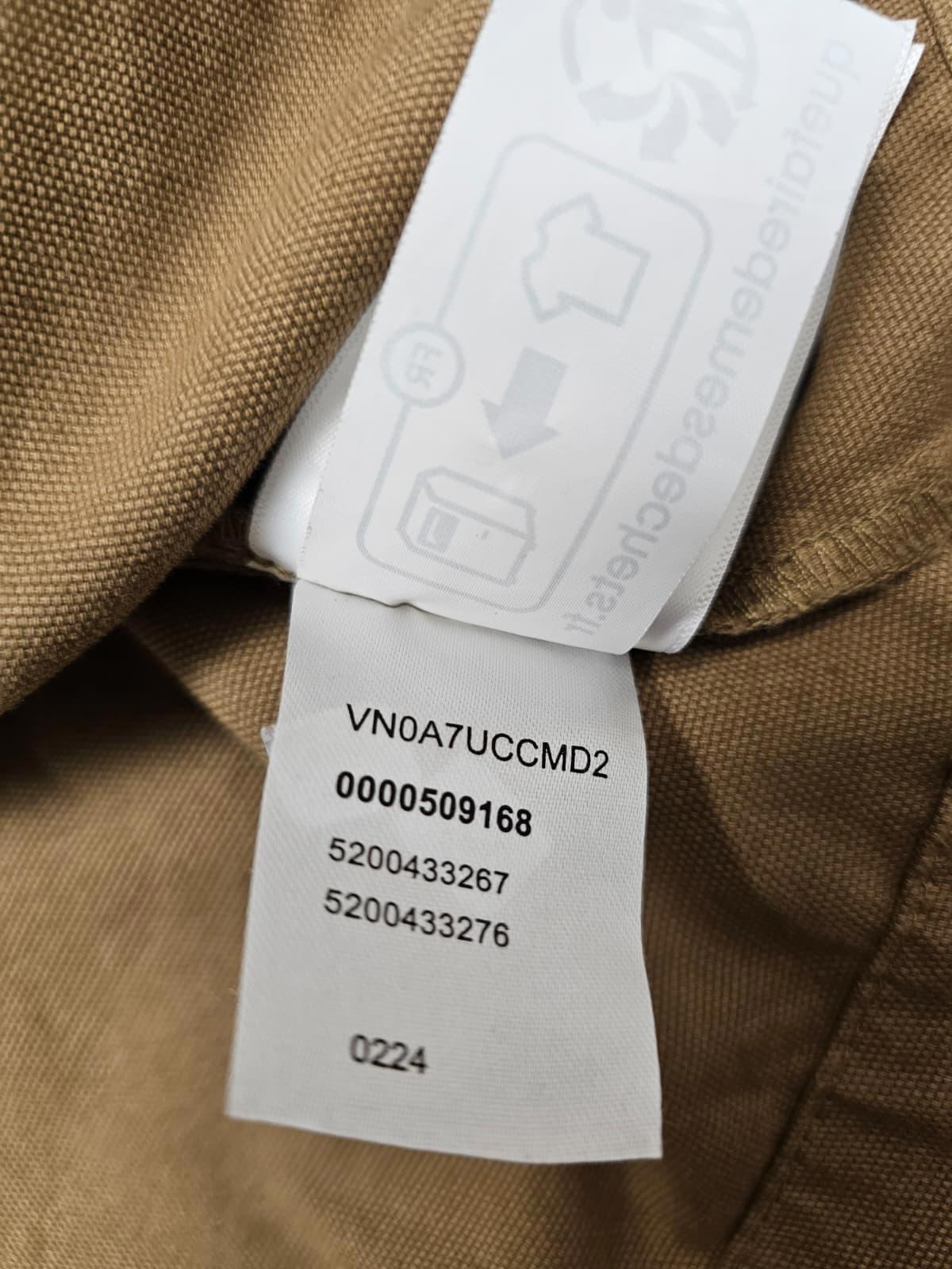 VANS Mens Button Up Chore Jacket/Coat - M/Medium - Dark Beige