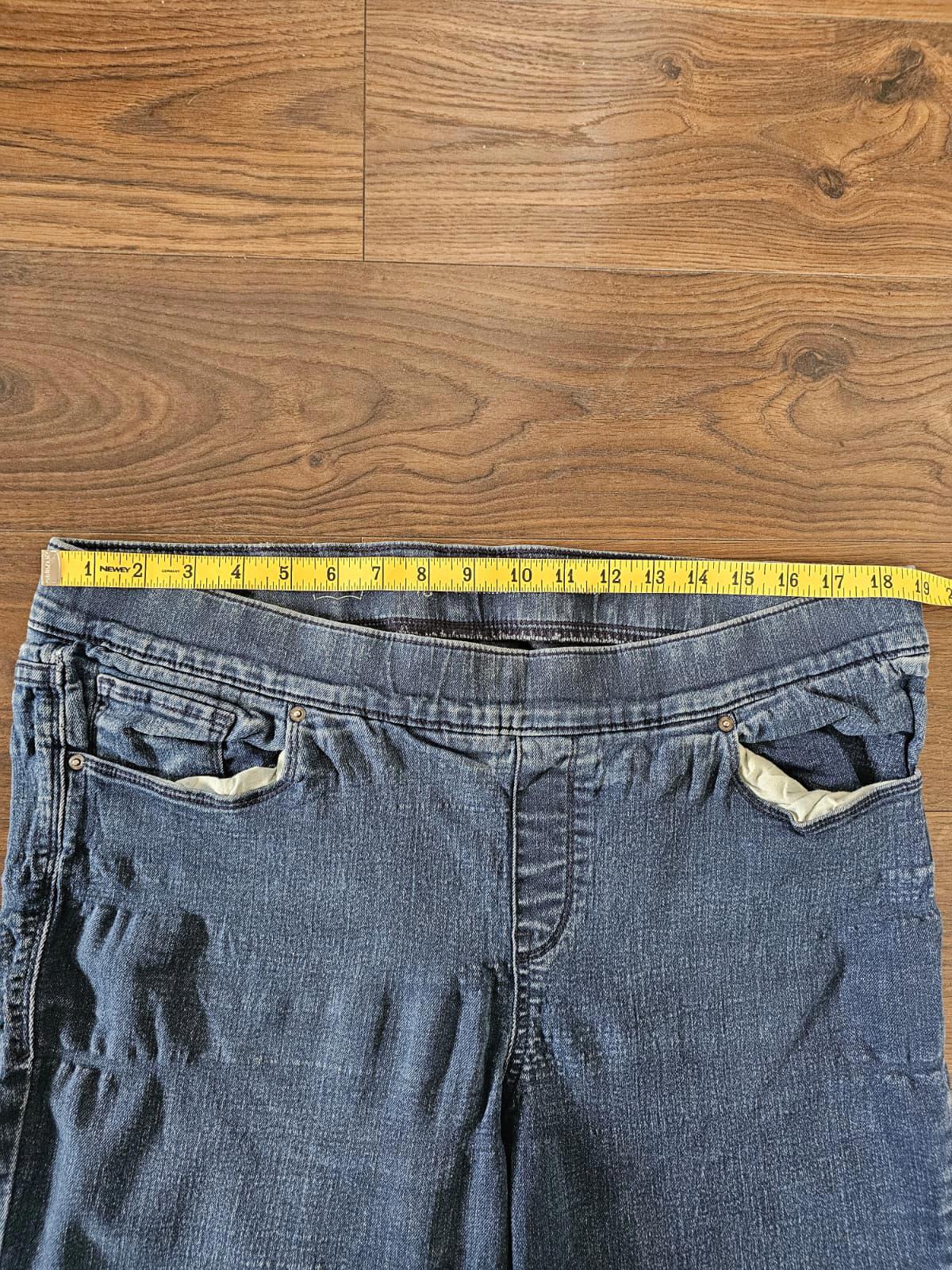 Levi's Womens Blue Slip On Elasticated Jeans/Jegging W38/29L Denim