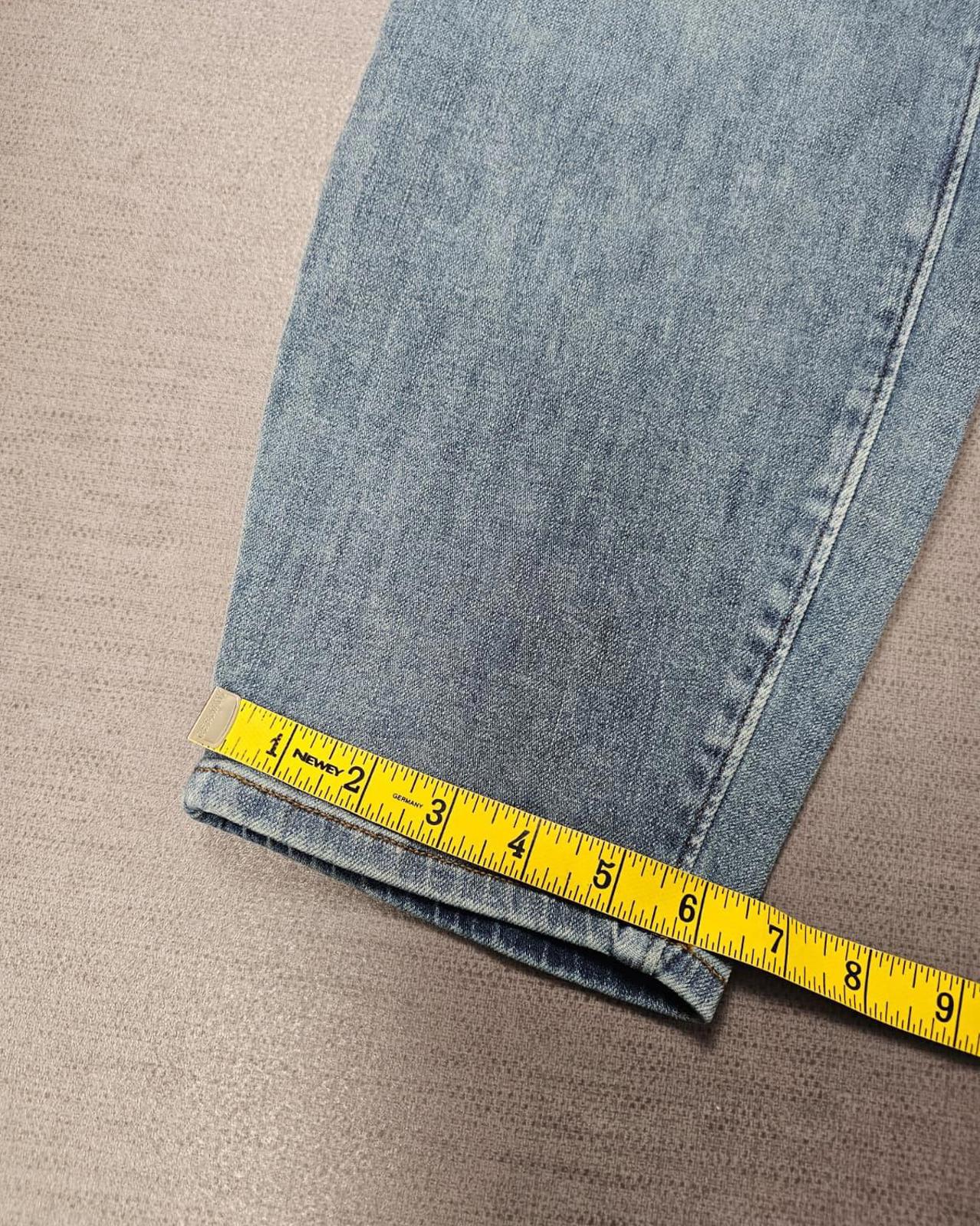 Lands End Women's Blue Denim Jeans Stretchy Waist - UK 26 - W40/29**
