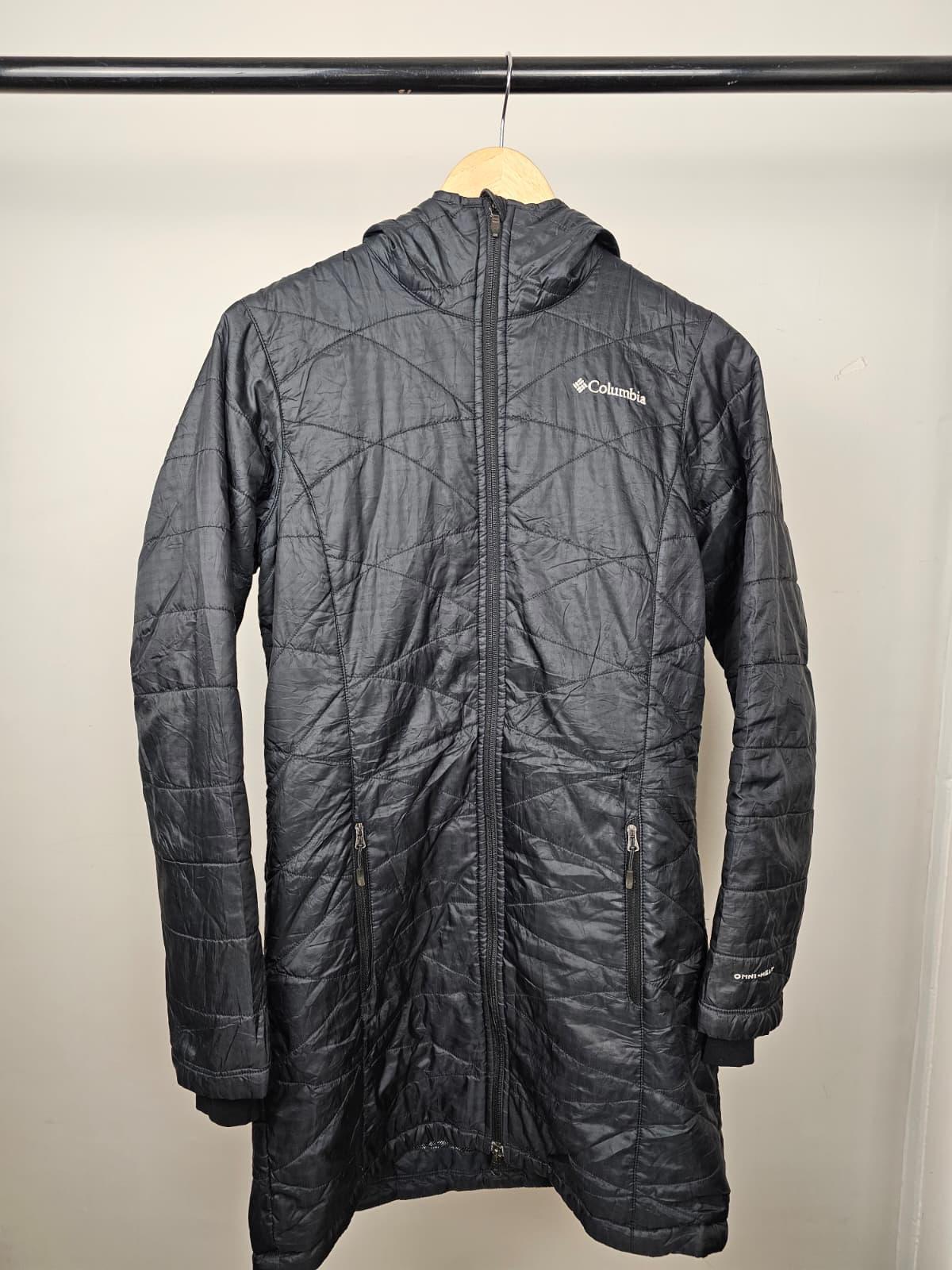 Columbia Womens Omni-Heat Low Bulk Full Zip Quilted Style Jacket - XS - Black