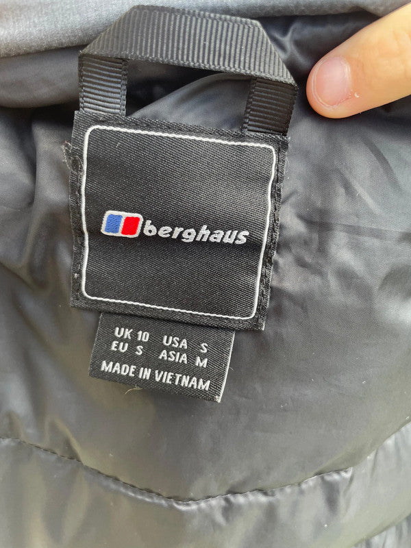 Womens Hydrodown 600 Berghaus Full Zip Hooded Puffer Jacket - UK 10