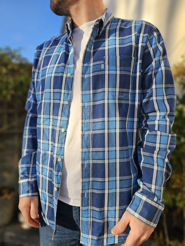 Levi's Long Sleeve Multicolour Check Checkered Shirt - XL/Extra Large