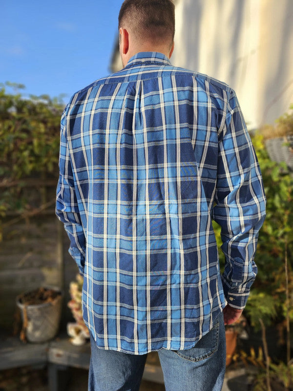 Levi's Long Sleeve Multicolour Check Checkered Shirt - XL/Extra Large