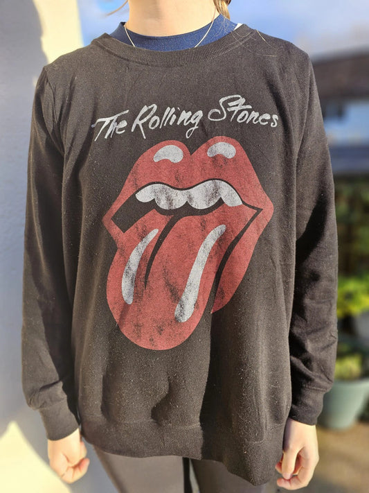 The Rolling Stones Pullover Jumper Sweater/Sweatshirt Band - L/Large