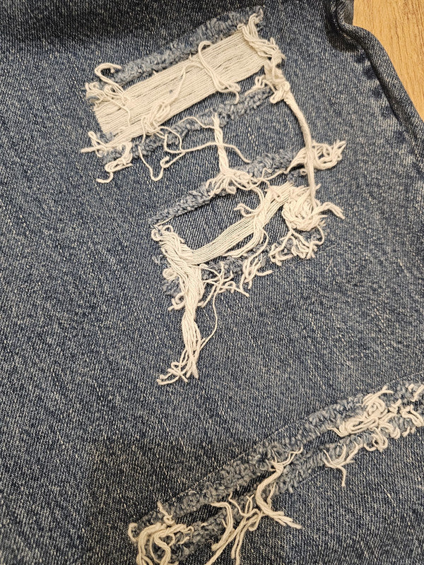 Levi's Blue Ripped Jeans 550 Relaxed Fit - W37/26L