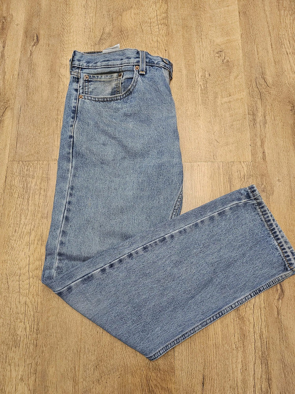 Levi's Blue Jeans 505 Regular Fit - W36/31L