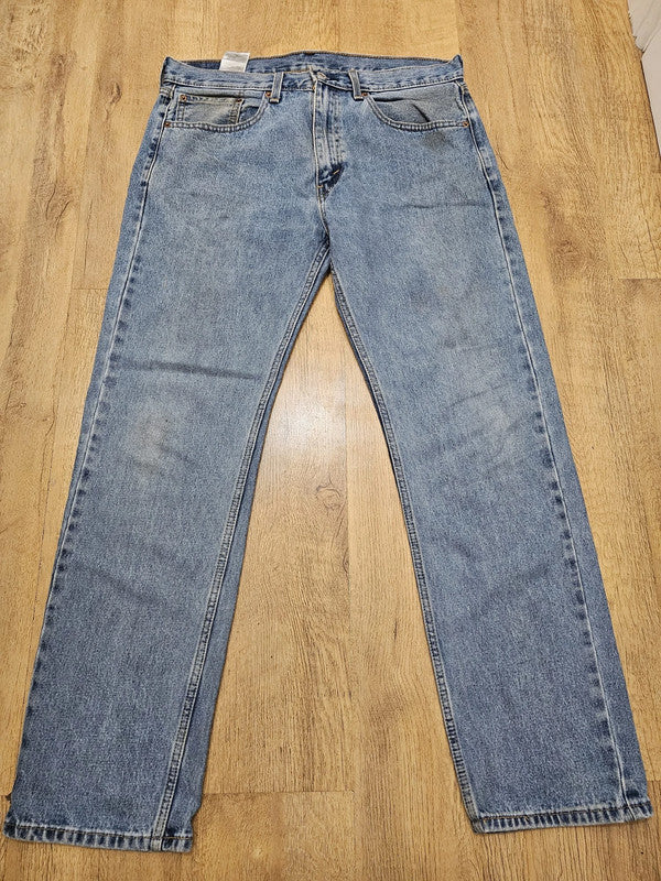 Levi's Blue Jeans 505 Regular Fit - W36/31L