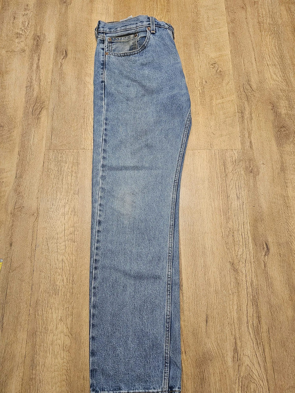 Levi's Blue Jeans 505 Regular Fit - W36/31L