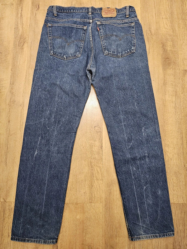 Levi's Blue Jeans 505 Regular Fit - W36/31L