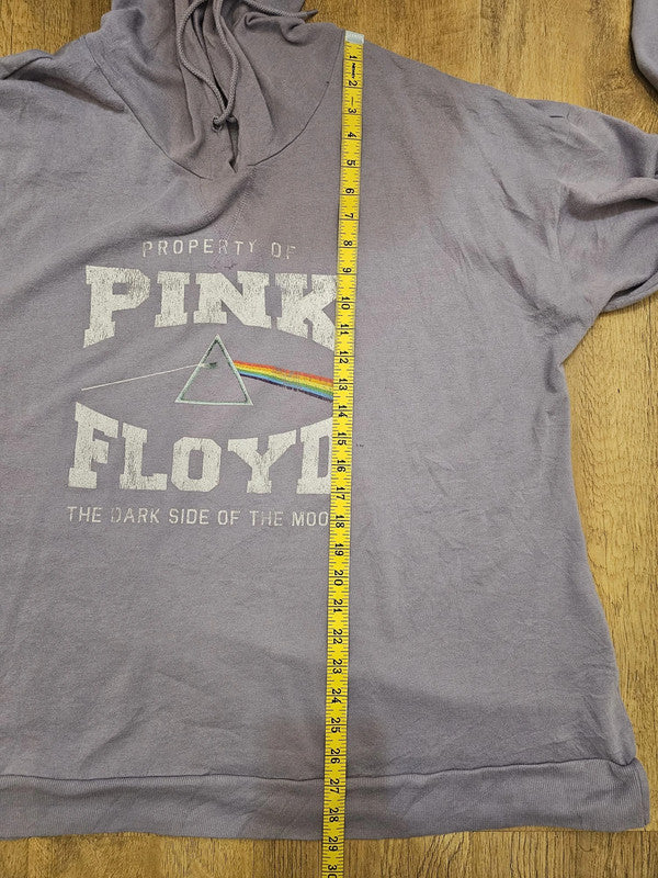 Pink Floyd Unisex Lilac Pullover Hoodie - XXL/2XL 22/24