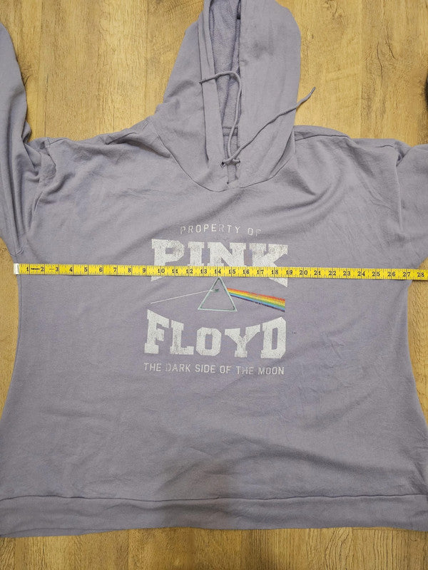 Pink Floyd Unisex Lilac Pullover Hoodie - XXL/2XL 22/24