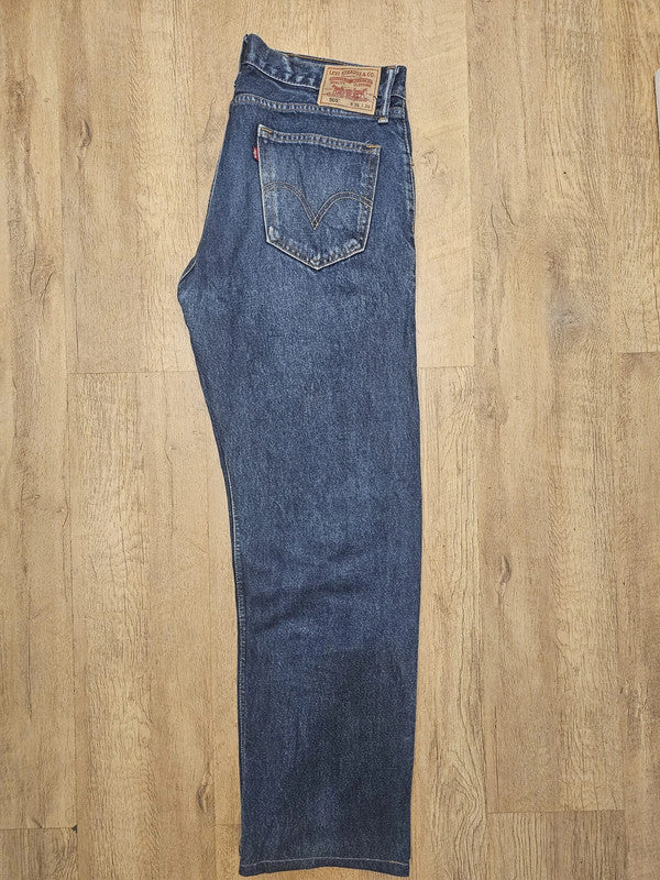 Levi's Blue Jeans 505 Straight Fit - W38/31L