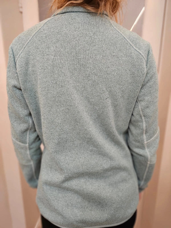 Columbia Full Zip Teal/Red Fleece Jacket - M/Medium