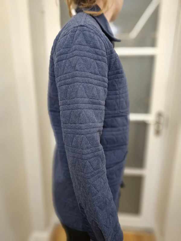 Levi's Navy Reversible Quilted Shacket/Jacket/Overshirt - M/Medium/10