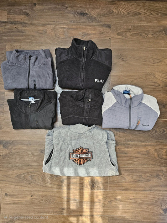 Re-Seller Bundle: 6 Designer Fleeces - Mixed M/Medium