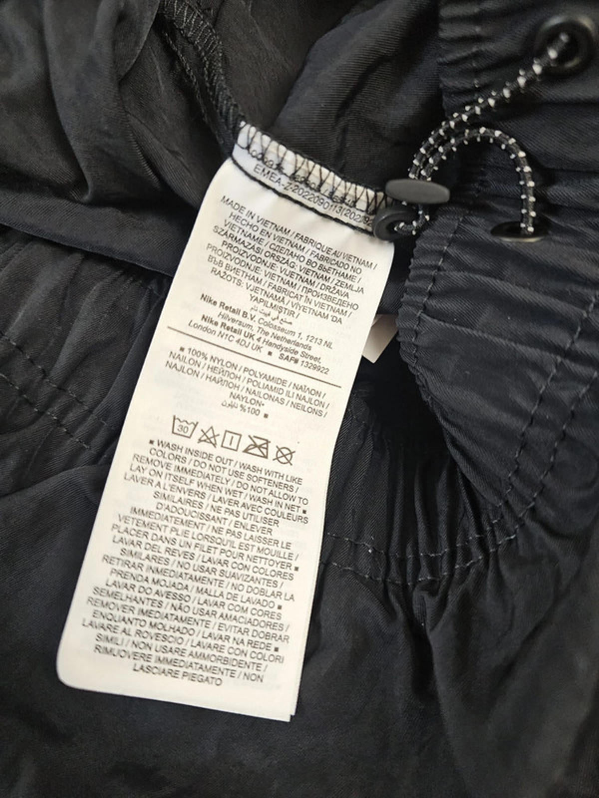 Nike Womens Black High-Rise Woven Cargo Pants/Trousers - M/Medium / 12-14