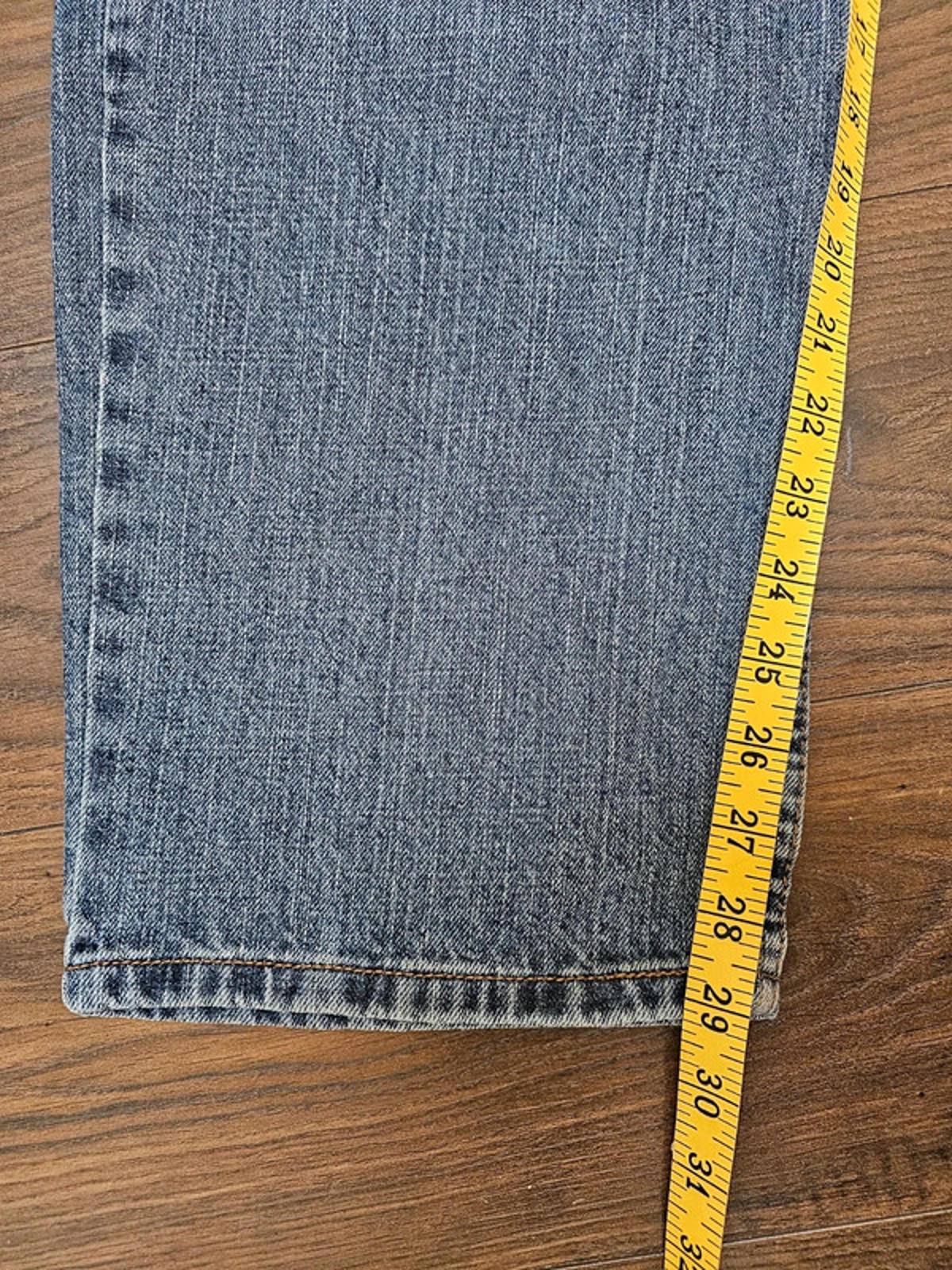 Levi's Mens Blue Jeans Relaxed Fit W33/29L Denim Trousers Bottoms