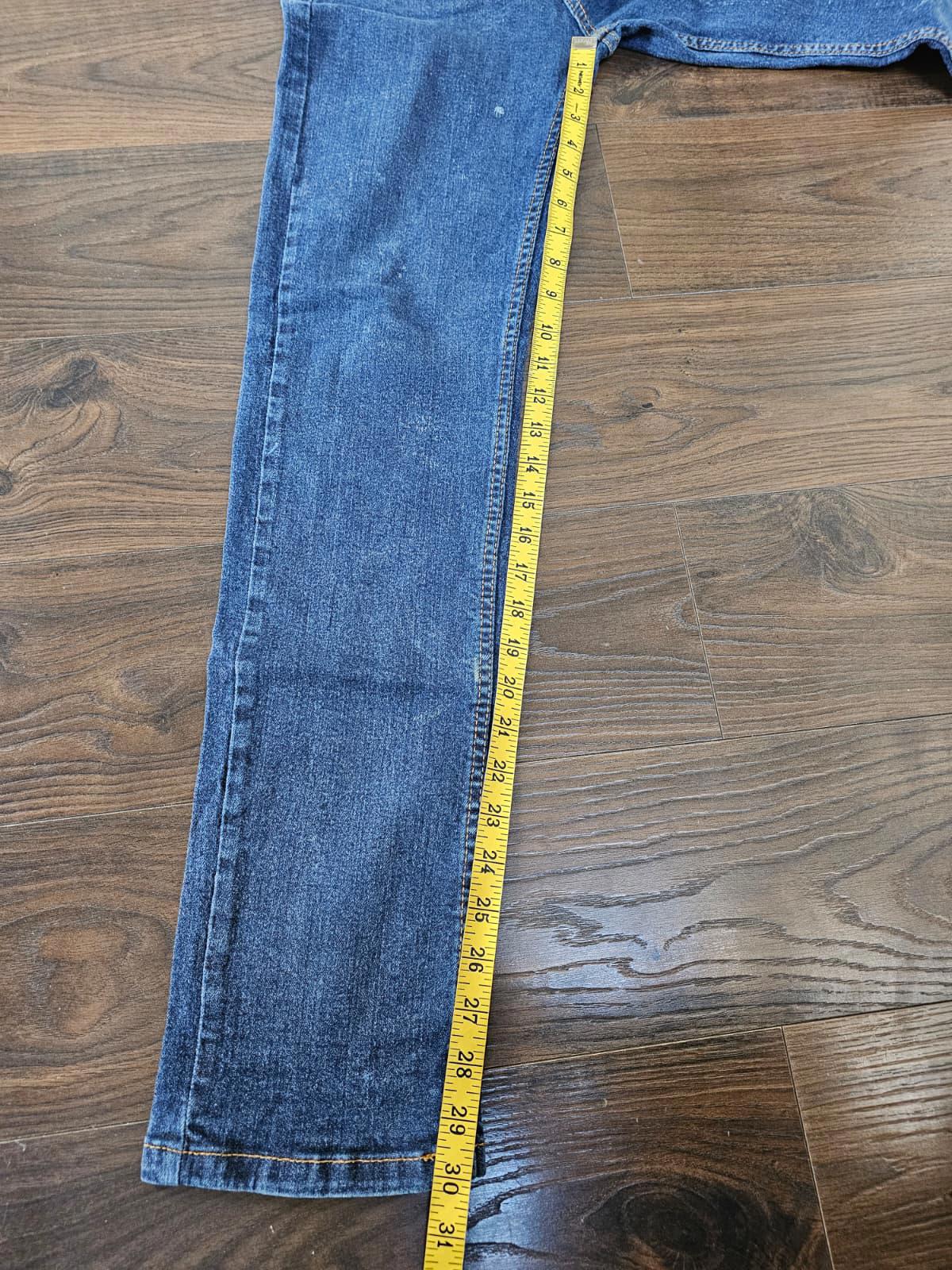 Levi's Teens/Small Mens Blue Jeans 502 Regular Taper Fit W28/30L Denim