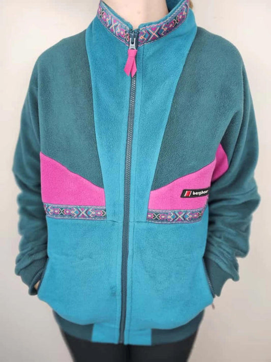 Awesome Full Zip Berghaus Tramantana Fleece Jacket Unisex Mens/Womens -XS (8/10)