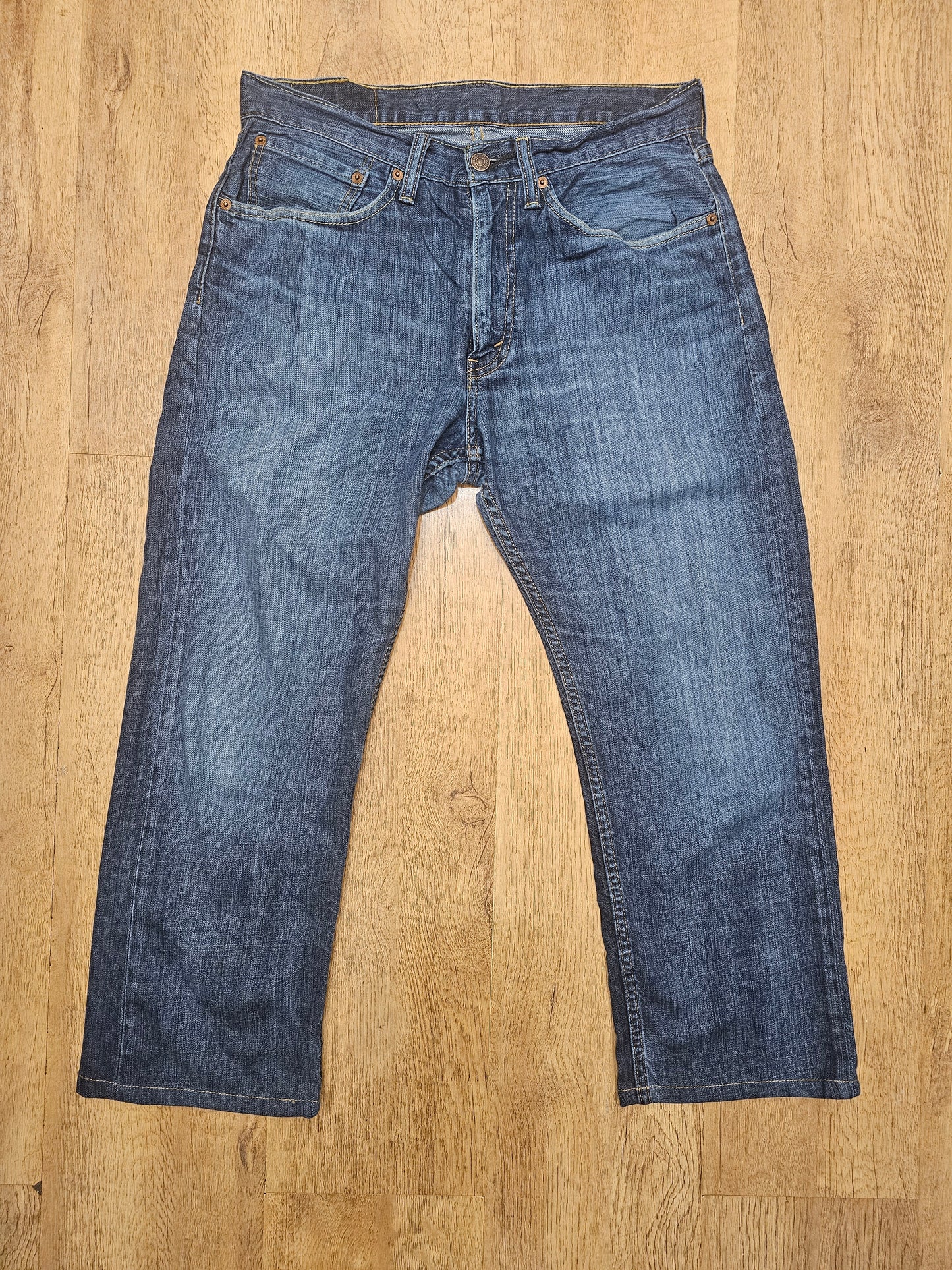 Levi's Original 505 Blue Jeans Regular Fit - W31/24L Denim