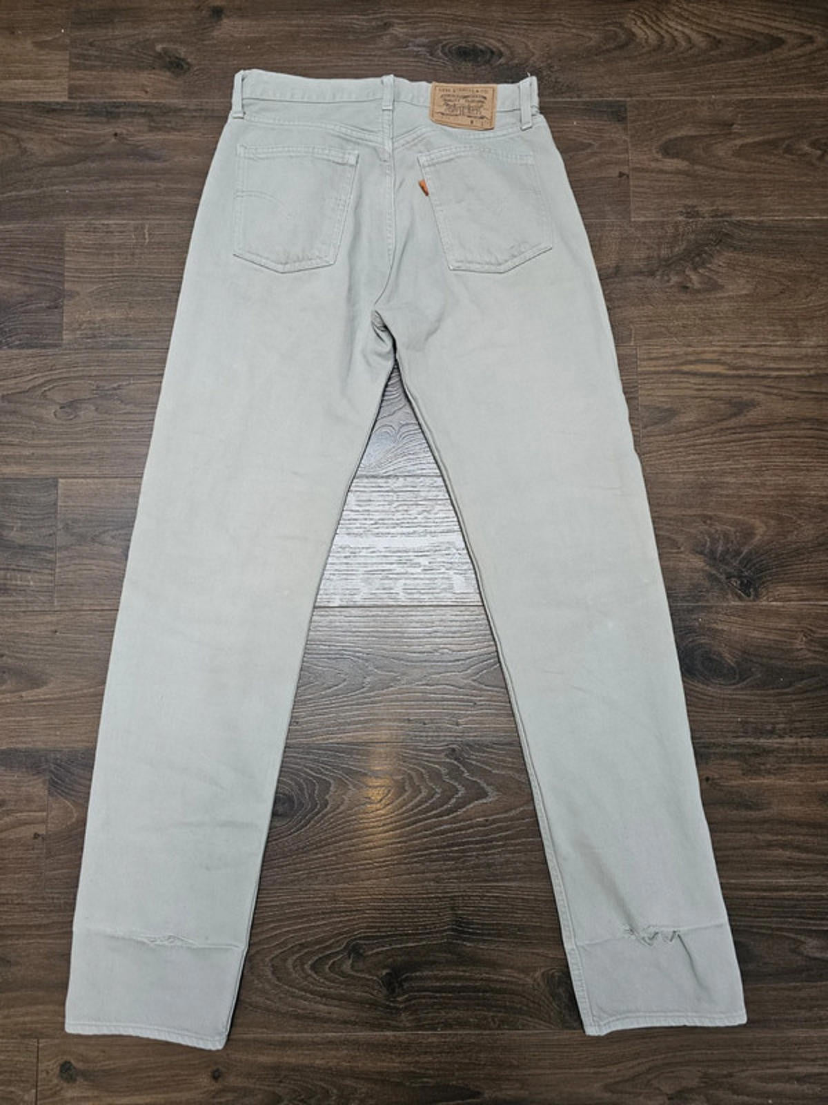 Levi's Vintage Orange Tab Jeans 614 02 Regular Straight Fit W31/34L Denim