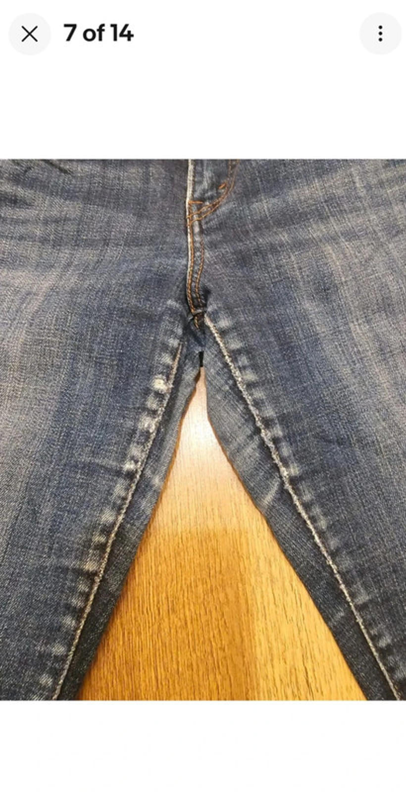 Levi's Womens Blue Jeans 529 Curvy Boot Cut Fit - W27/30L