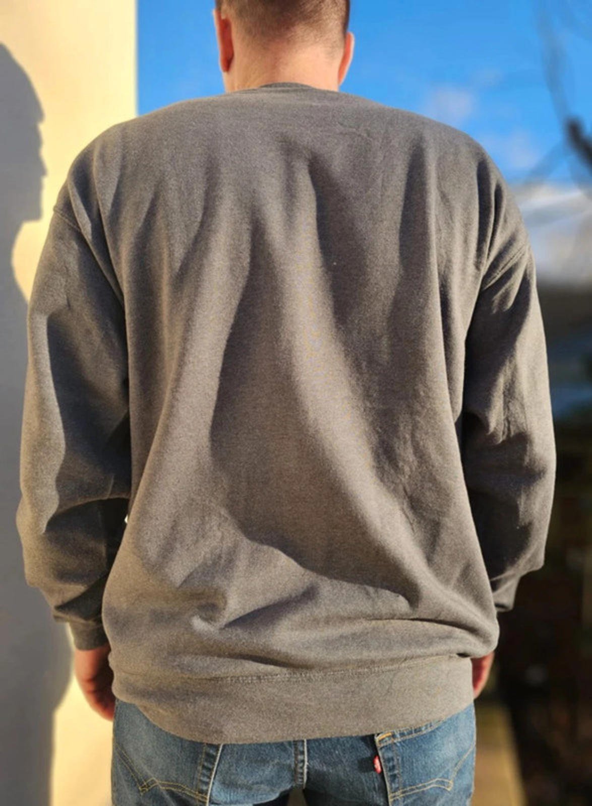 Unisex Grey Poetic Justice Tupac Pullover Hoodie - M/Medium
