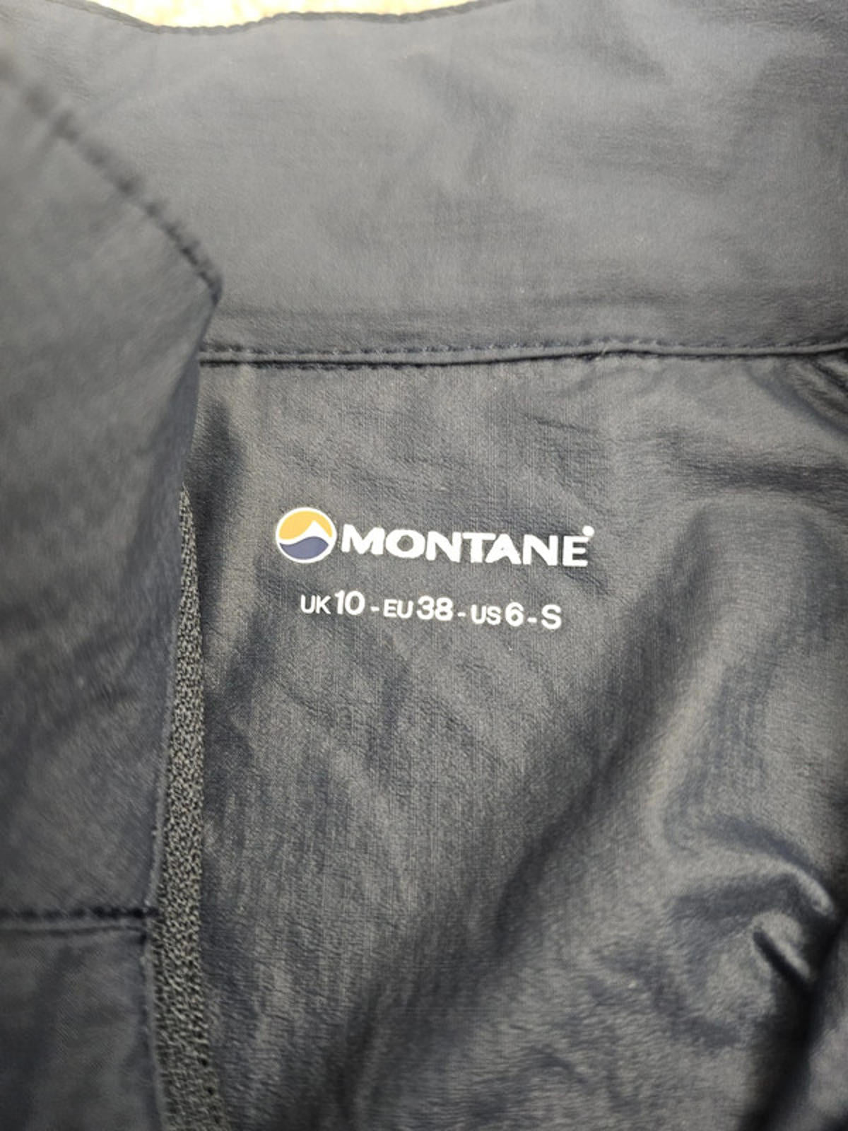 Montane Women's Featherlite Windbreaker Full Zip Navy Jacket - UK 10