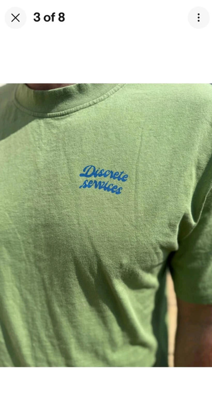 Brand New Mens EDWIN Japan Green Short Sleeve Inspector Tanuki T-Shirt- M/Medium