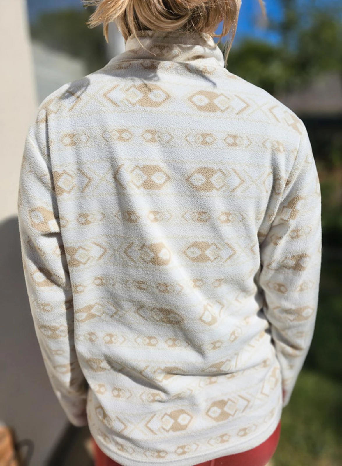 Berghaus Prism Aztec Unisex Pullover 1/4 Zip Fleece Jumper - S/Small**