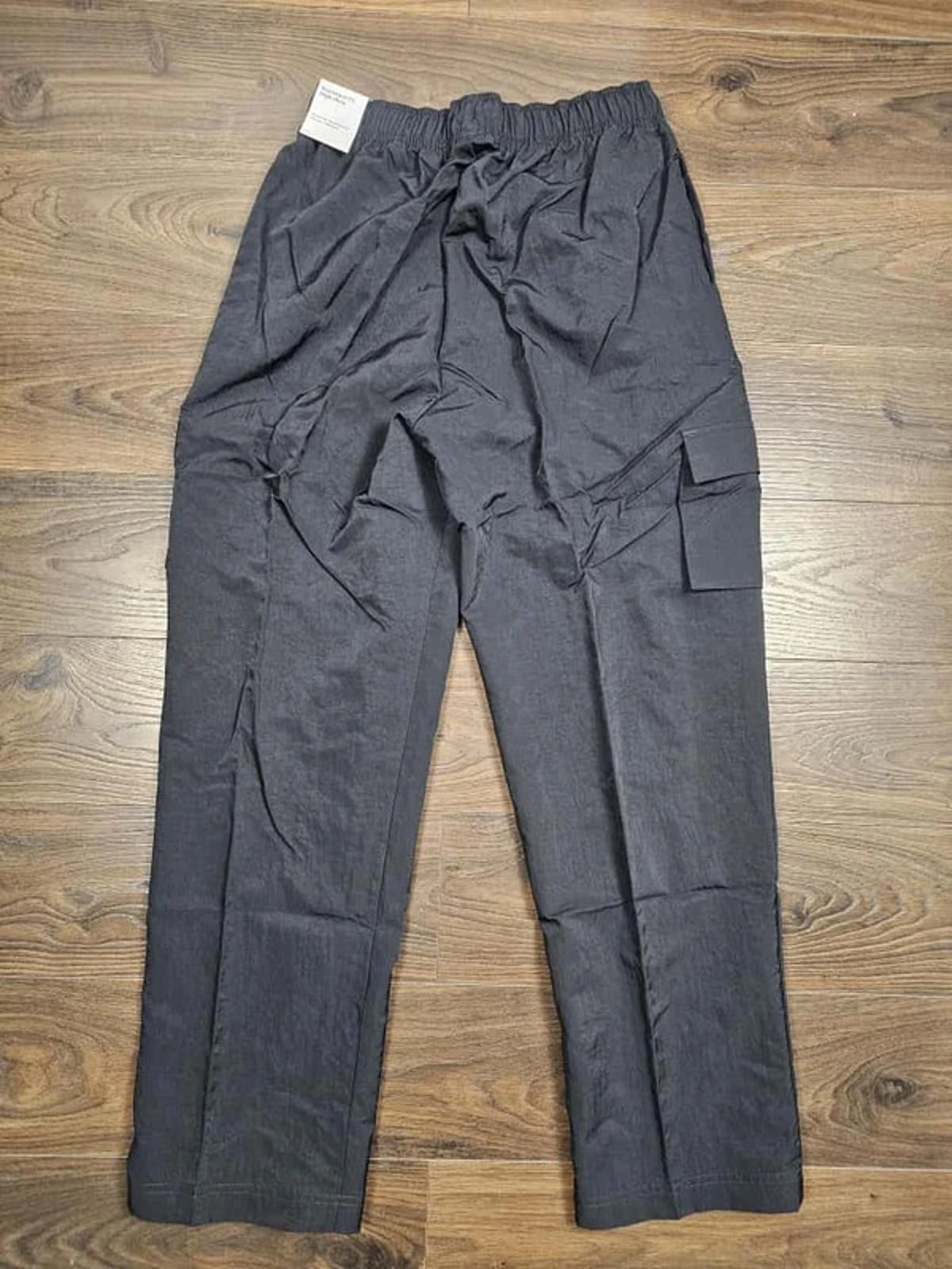 Nike Womens Black High-Rise Woven Cargo Pants/Trousers - S Small