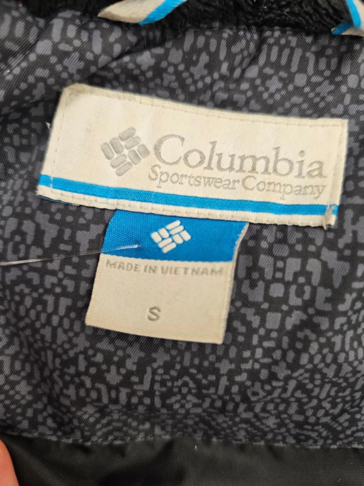 Columbia Womens Long Full Zip Hooded Down Parka Jacket/Coat - S/Small - Grey