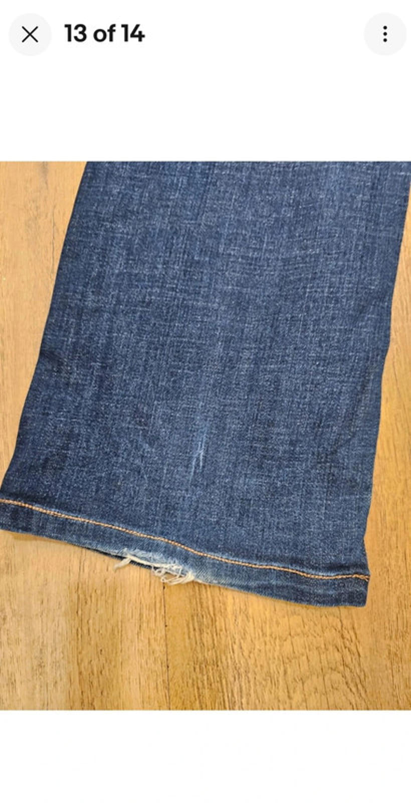 Levi's Womens Blue Jeans 529 Curvy Boot Cut Fit - W27/30L