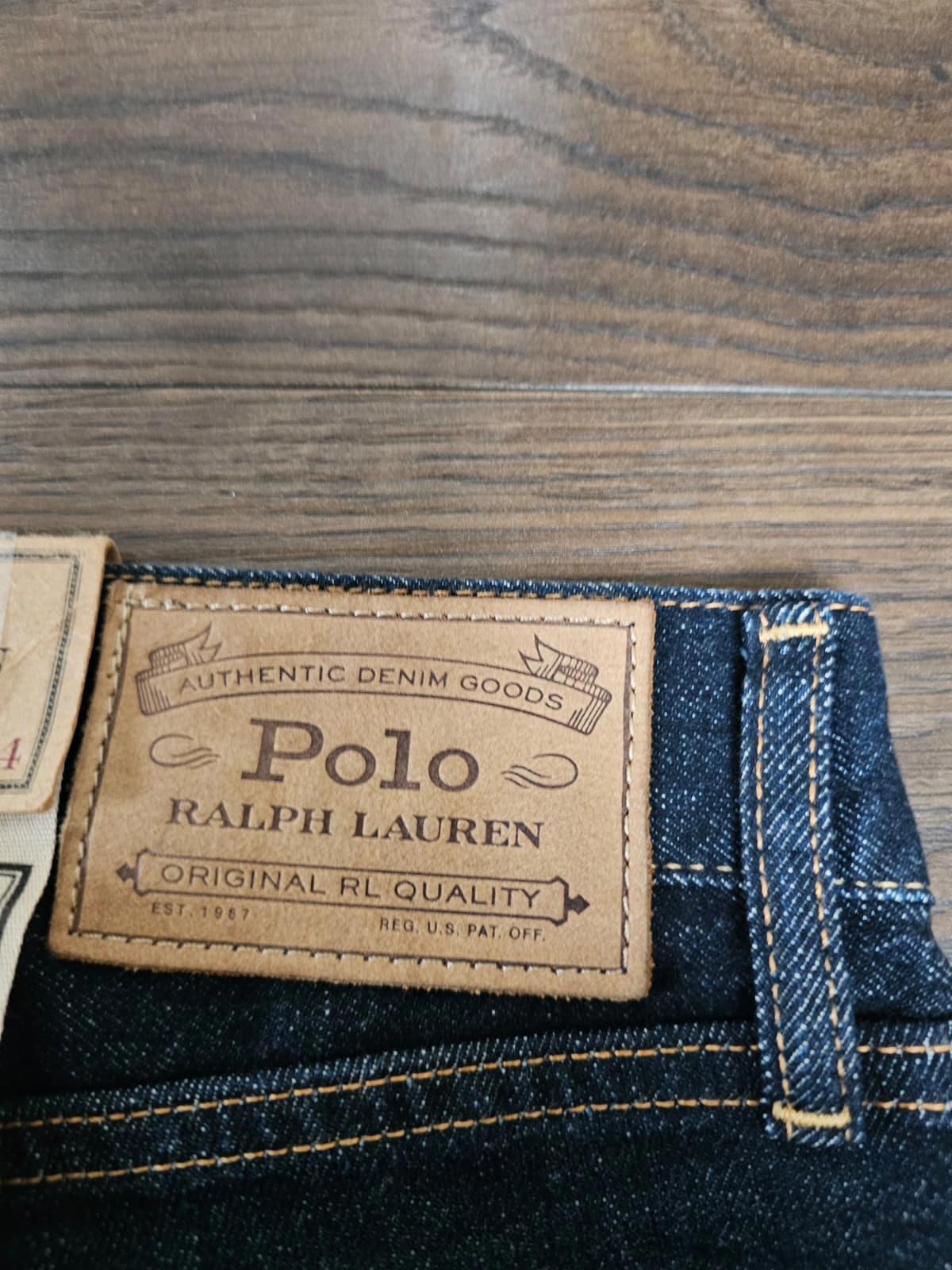 Polo Ralph Lauren Mens Dark Blue Slim Fit Zip Fly Jeans - W30/L34 - NWT