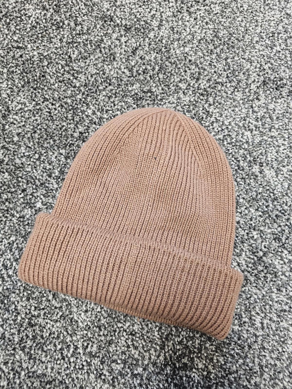 Carharrt Multi Season Unisex Beanie Hat - Brown/Apricot - Unisex/Multi Season