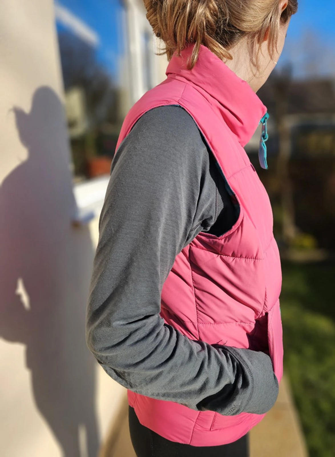 Joules Pink Insulated Body Warmer Vest Gillet - UK 12