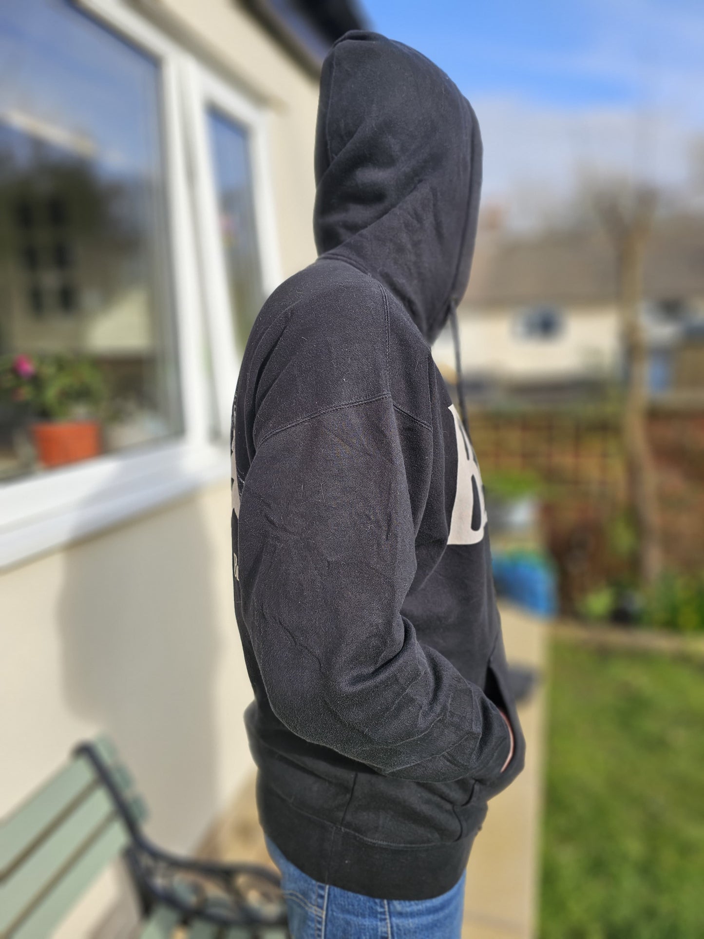 The Beatles Abbey Road Black Full Zip Up Hoodie - XL/Extra Large
