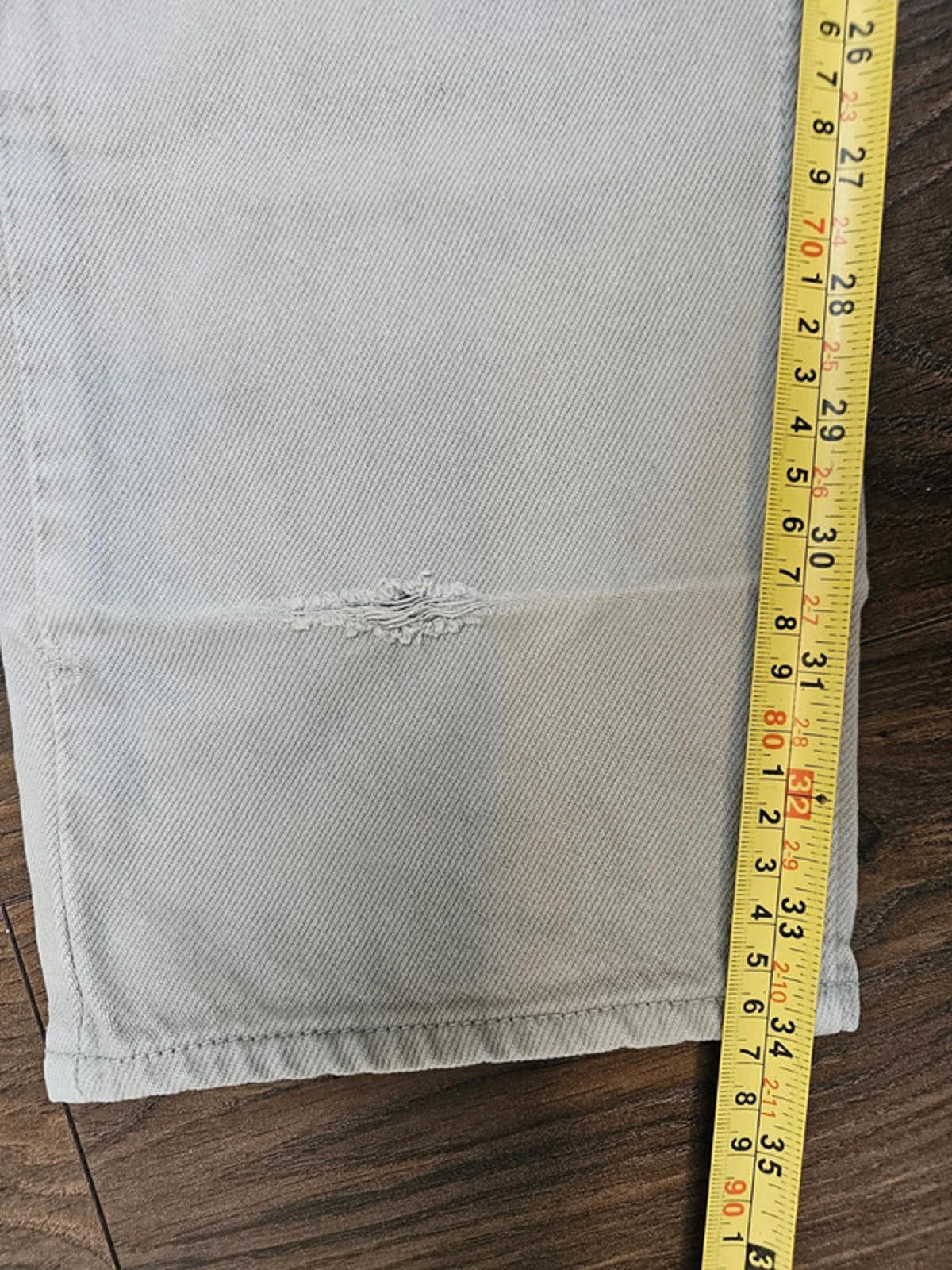 Levi's Vintage Orange Tab Jeans 614 02 Regular Straight Fit W31/34L Denim