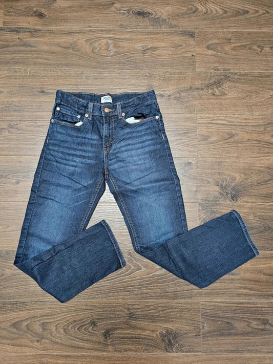 Levi's Teens/Mens Blue Jeans Slim Stretch Fit W28/27L Denim Trousers Bottoms