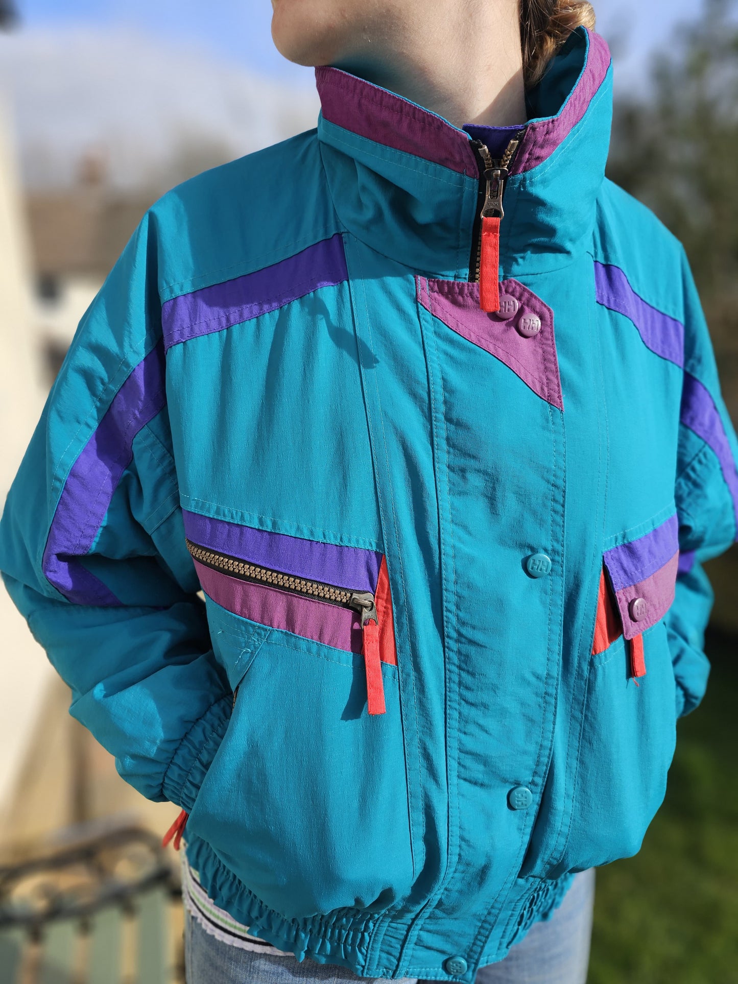 Helly Hansen Vintage Outdoor Zip Up Jacket Zip Up Jacket - M/Medium/10