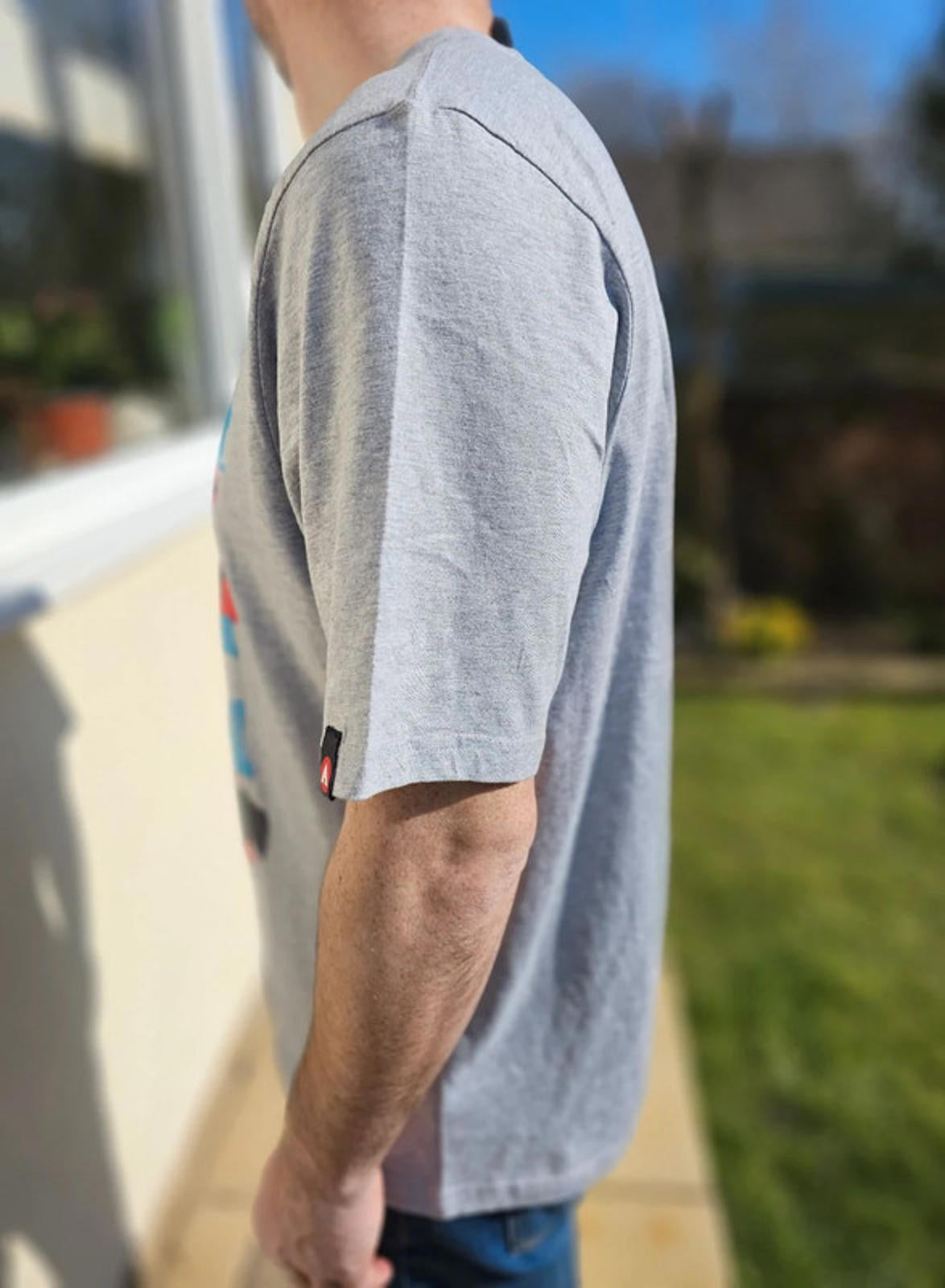 Airwalk Short Sleeve Top T-Shirt Grey XXL/Extra Extra Large Mens/Unisex BNWT**